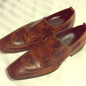 Mens sz 10 Robert Wayne leather shoes